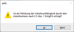 Bestaetigung Krankheitszeitraum Screenshot